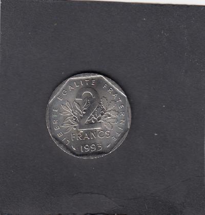 Beschrijving: 2 Francs  JEAN MOULIN